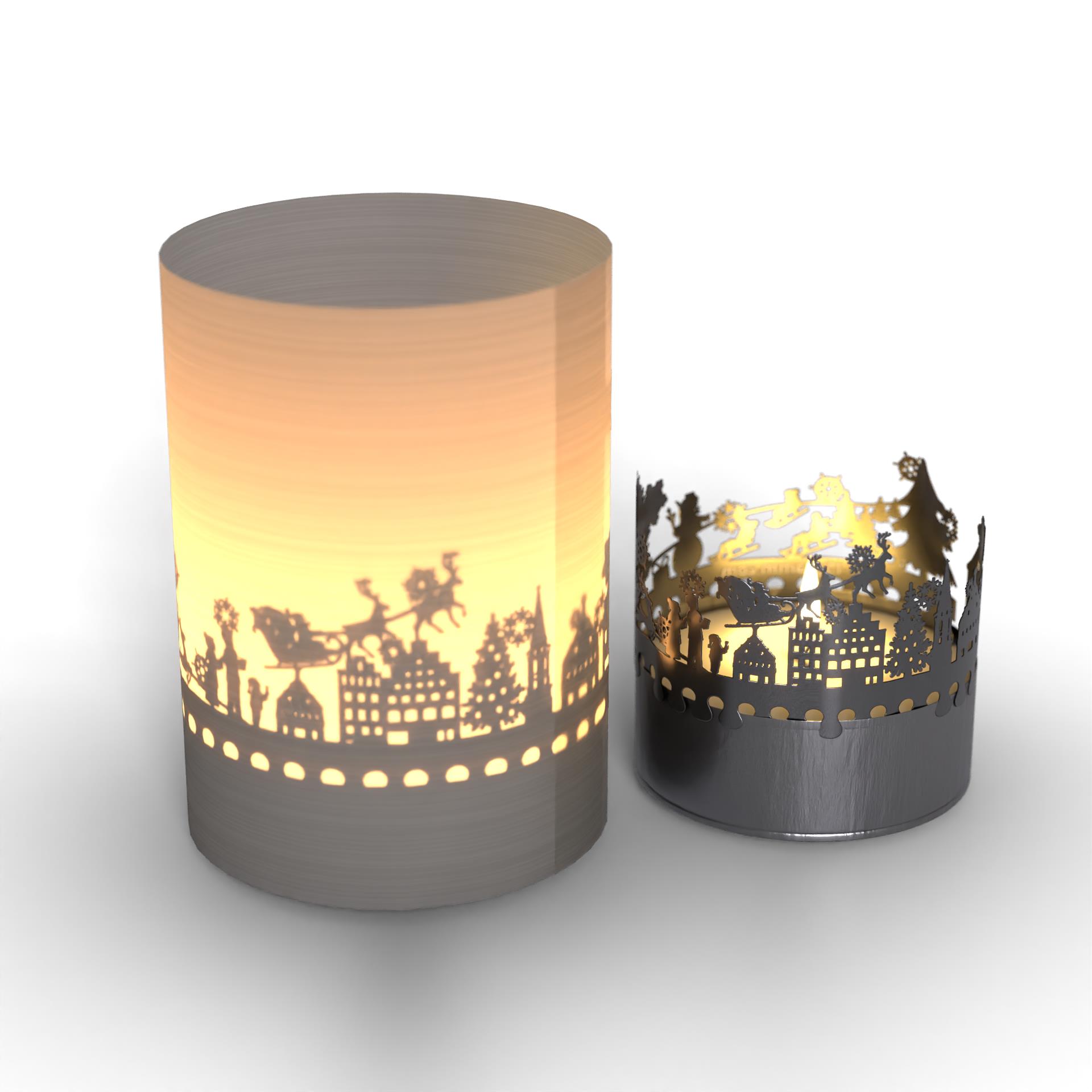 1012_winter_weihnachtszeit_teelicht_stimmungslicht_kerze_geschenk_schattenspiel_rentiere_schneemaenner_weihnachtsmann_bescherung_lichthaeuser