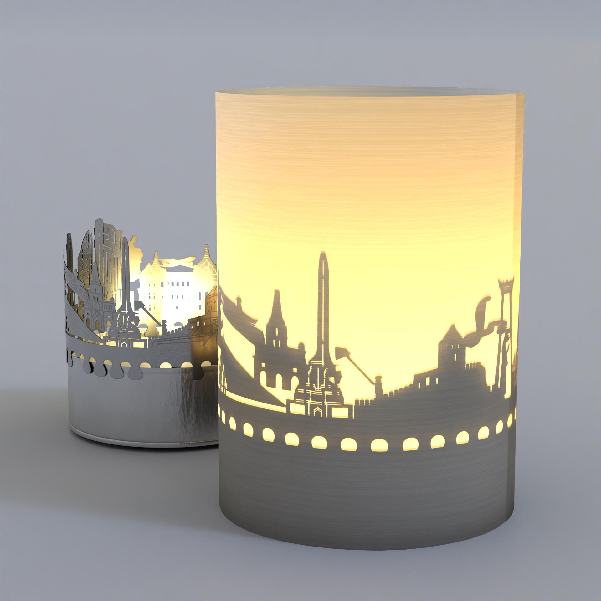 1422_bangkok_geschenkidee_kerze_souvenir_skyline_postkarte_city-light_stimmungslicht_touristen_urlaub_the-grand-palace_thai-wa-tower-ii