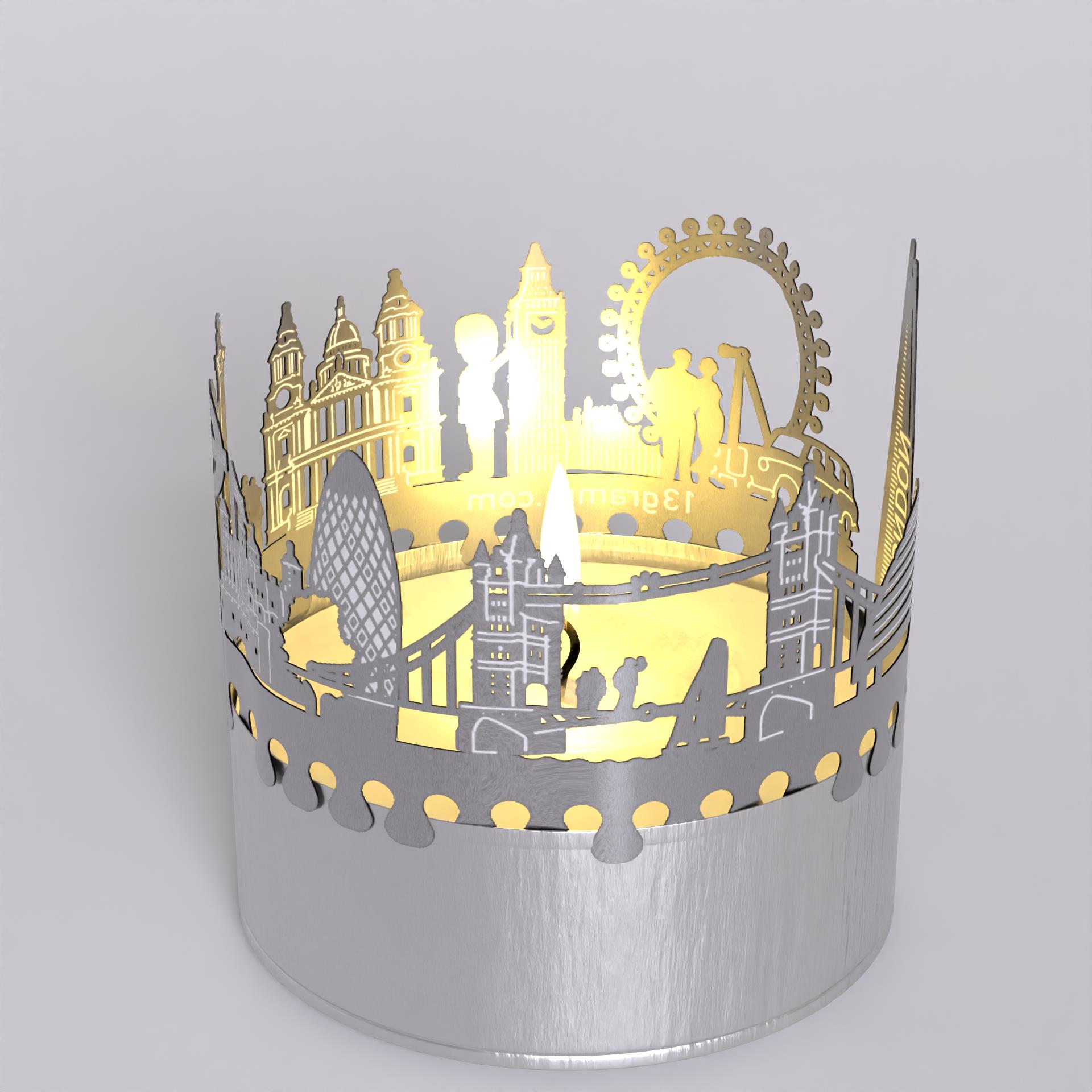 164_touristenattraktion_london-motivkerze_london-tube_trafalgar-square_tower-of-london_gherkin_city-hall-london_shard_british-royal-family_queen