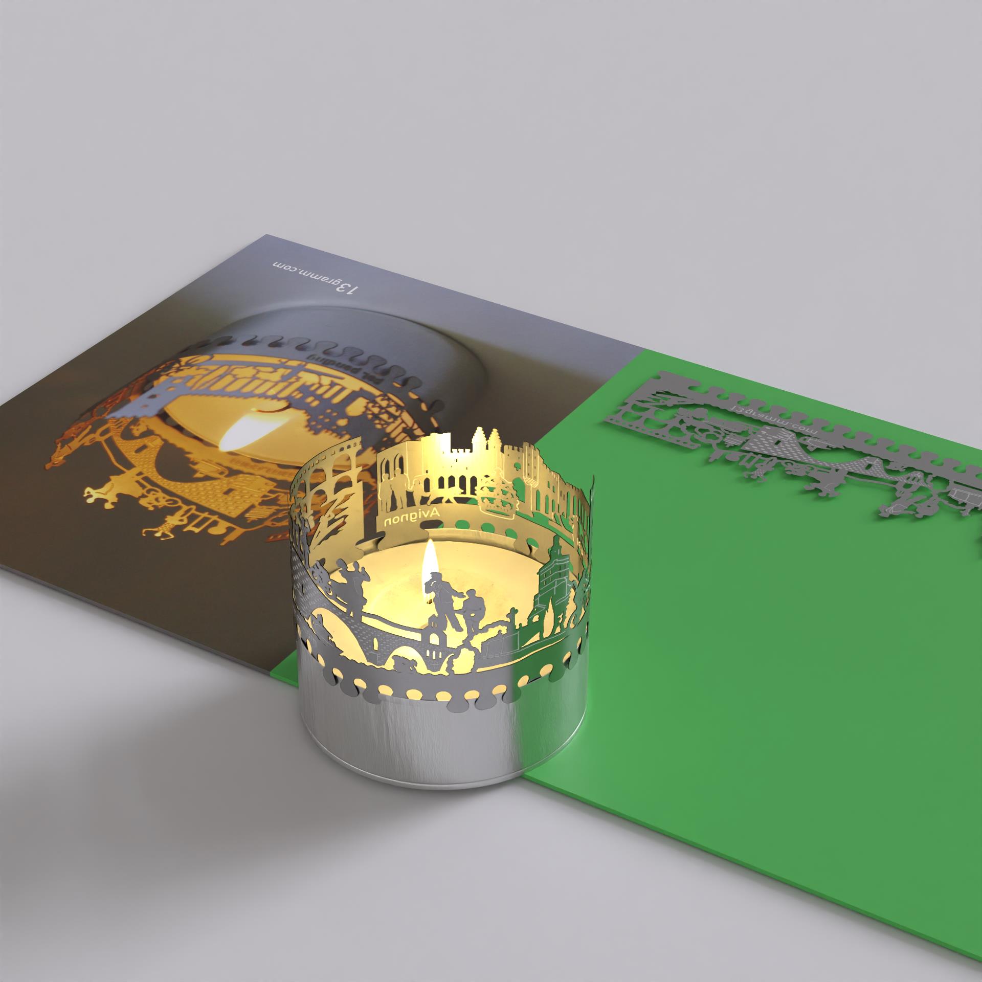 188_avignon_motivkerze_schattenspiel_skyline_geschenkidee_pont-du-gare_cathedrale-notre-dame-avignon_postkarte_stimmungslicht_stadtansicht