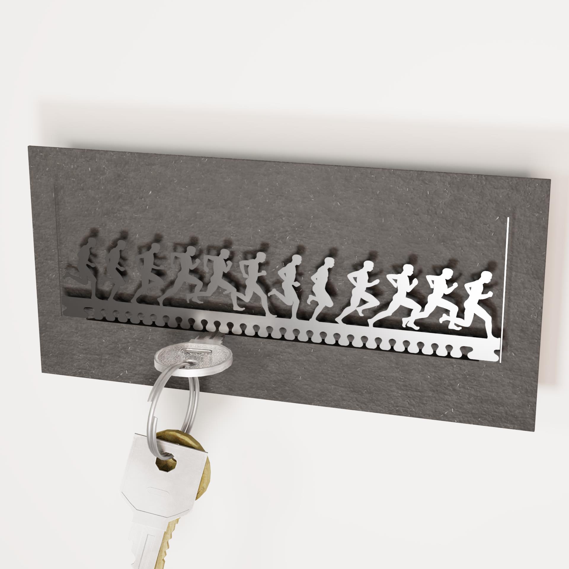 2090_laufstudie_sport_fitness_laufen_bewegung_fotografie_fotodruck_wohndeko_schluesselablage_minimalistisches-design_geschenk-fuer-laeufer