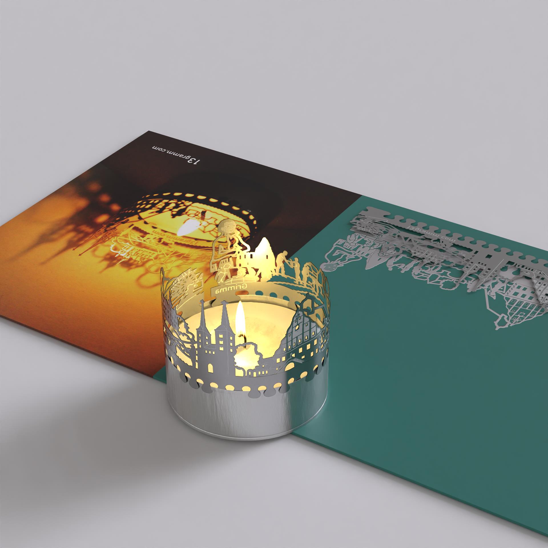 282_grimma_motivkerze_schattenspiel_sehenswuerdigkeiten_skyline_postkarte_souvenir_gellert-stadt_muldebruecke_altes-rathaus_stadtkirche