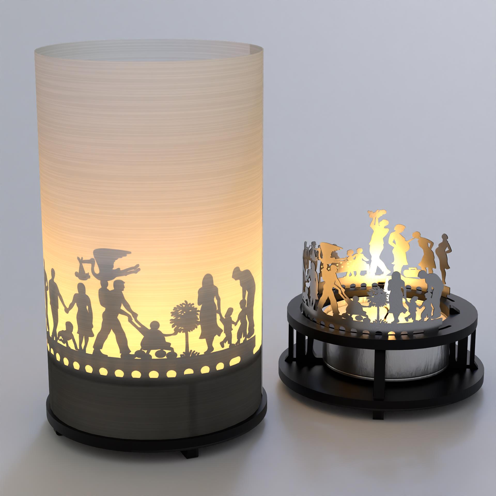 3007_motivkerze_familienglueck_storch_babyzimmer_gender-reveal_gratulation_kinderwagen_babytrage_schwangerschaftsgeschenk_atmosphaerisch