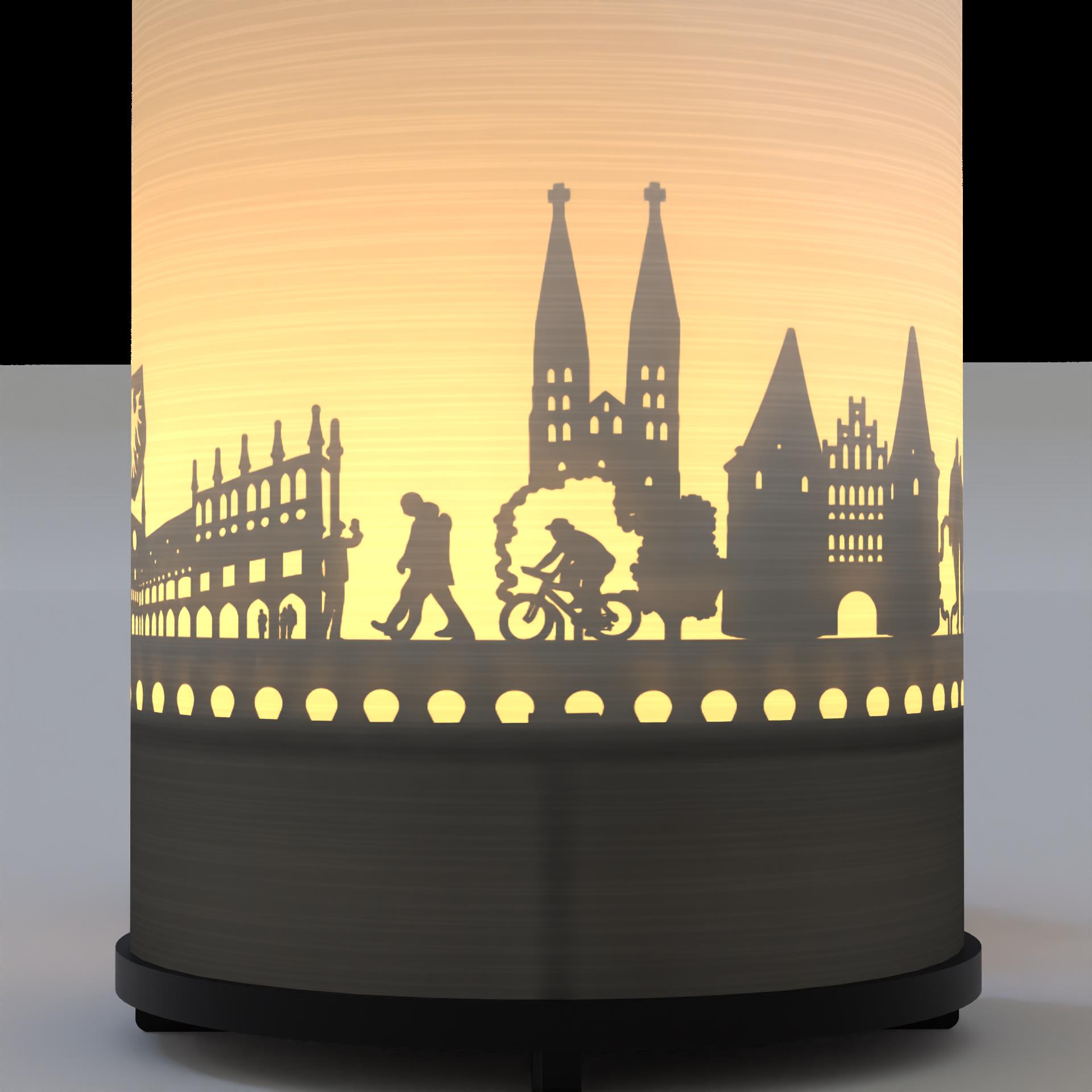 3136_luebeck_mitbringsel_schattenspiel_skyline_touristen_geschenk_souvenir_postkarte_luebecker-sehenswuerdigkeiten_luebecker-dom_marienkirche