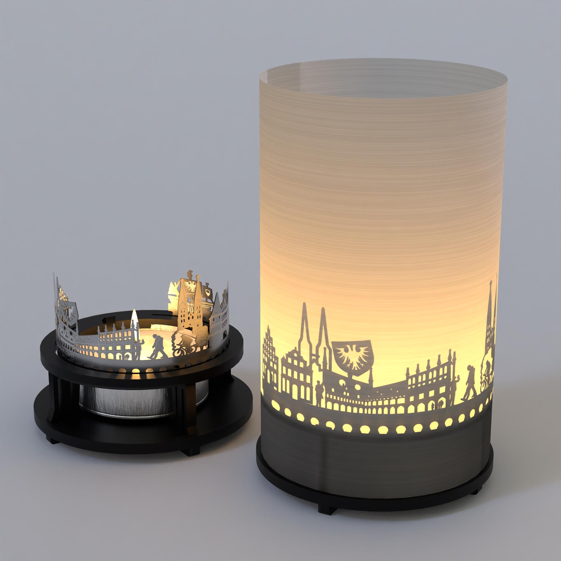 3136_luebeck_souvenir_geschenkidee_kerze_skyline_erinnerungsstueck_mitbringsel_deko_luebecker-sehenswuerdigkeiten_marienkirche_holstentor_hansekogge