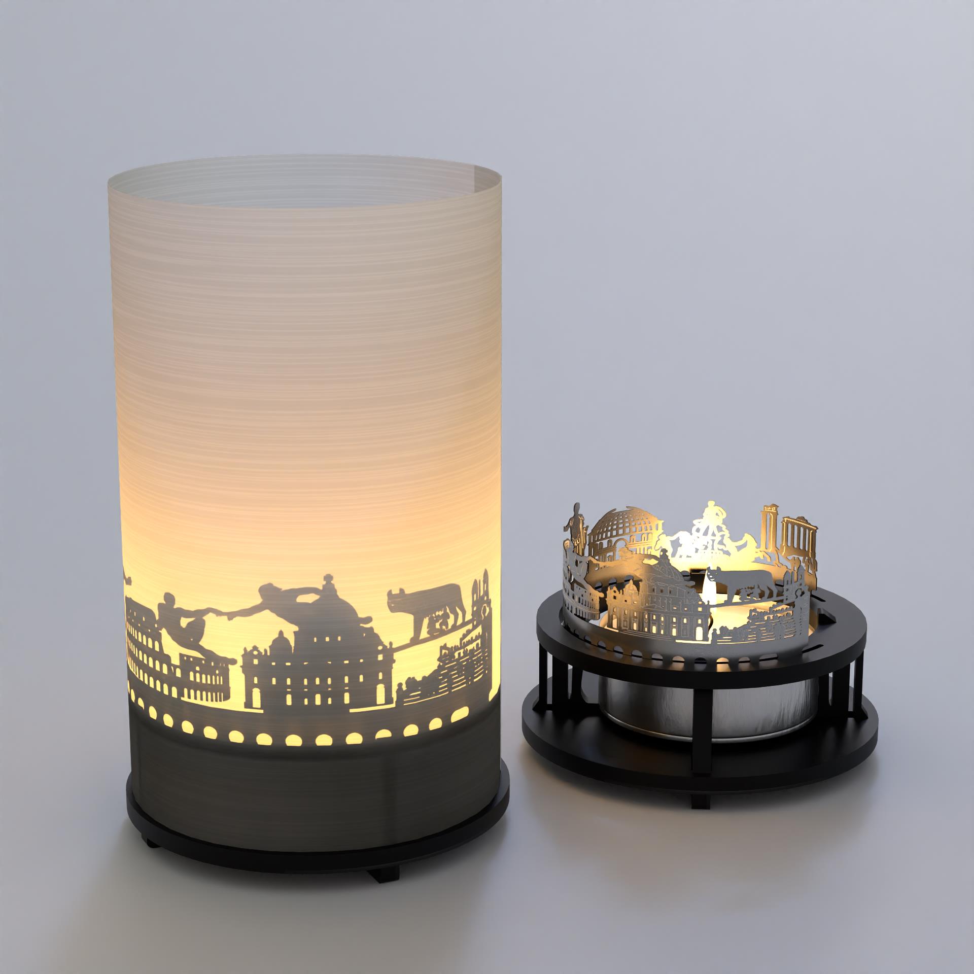 3166_rom_schattenspiel_mitbringsel_touristenattraktion_kerzenlicht_urlaub_city-light_historisches-rom_forum-romanum_colosseum_spanische-treppe