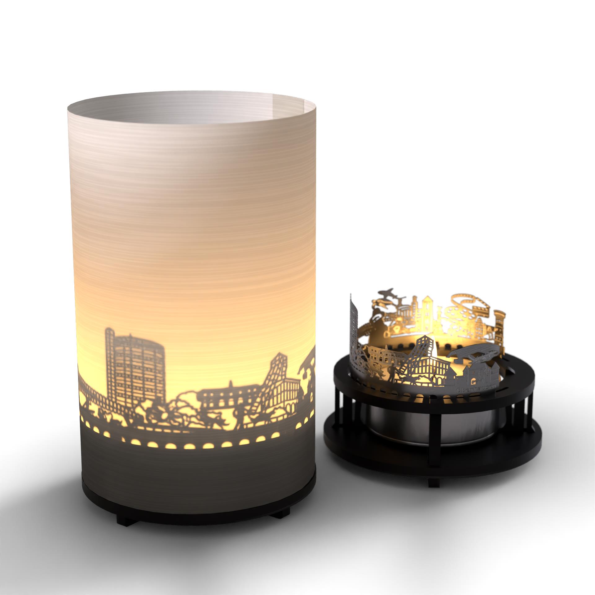 3271_mitbringsel_skyline_oberhausen_geschenkidee_teelicht-windlicht_postkarte_centro_sea-life_spionage-museum_gasometer_schloss_zeche_stadtansichten_1