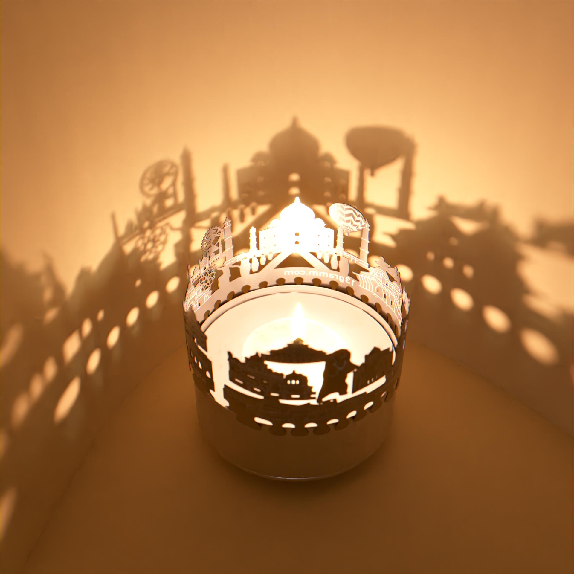 408_agra_impressionen_schattenspiel_motivkerze_souvenir_skyline_postkarte_taj-mahal_touristen_geschenkidee_sehenswuerdigkeiten