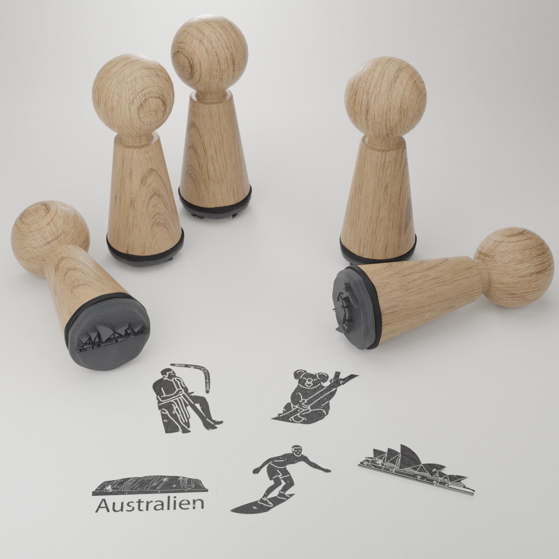 9500_australien-stempelset_souvenir_diy_bastelprojekte_reisetagebuch_koala_kaenguru_uluru_great-barrier-reef_sydney-opera-house_individuelle-karten