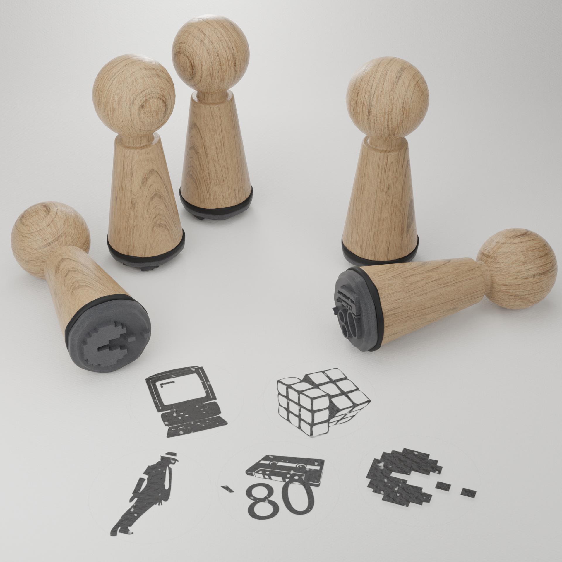 9887_80er-stempel_retro_vintage_bastelset_kreativ_popkultur_geschenkidee_partydeko_diy-projekt_nostalgie_musik_mode_retro-design_kindheitserinnerungen